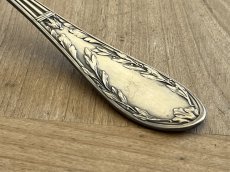 画像19: フランスアンティーク アポロ社製 レードル お玉 シルバープレート 32.3cm [202507-23] (19)
