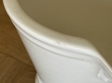 画像13: フランスアンティーク 白いポーセリン 大型 ファーマシーのモルティエ 乳鉢乳棒 GDV [202507-24] (13)