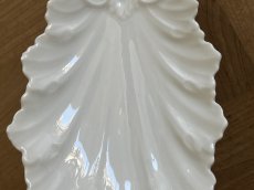 画像4:  アカンサスの葉 白いポーセリン レリーフ ラヴィエ [202507-29] (4)