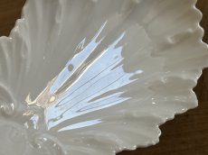 画像11:  アカンサスの葉 白いポーセリン レリーフ ラヴィエ [202507-29] (11)