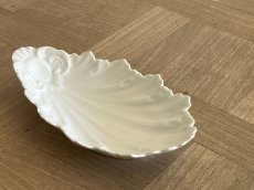 画像21:  アカンサスの葉 白いポーセリン レリーフ ラヴィエ [202507-29] (21)