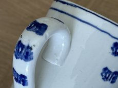 画像17: フランスアンティーク Sinceny窯 アーチェリー マグ 47 [202507-31] (17)