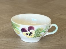 画像3: ショワジールロワ バルボティーヌ パンジー デジュネカップ＆ソーサー 12.5cm [202507-33] (3)