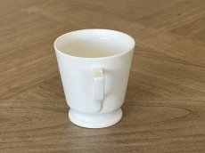 画像6: ポ・ア・クレーム 白いポーセリン 蓋付きデザートカップ ＃1 [202507-51] (6)