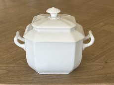 画像22: シュクリエ ボルドー窯＆白いポーセリン2個セット [202507-54] (22)