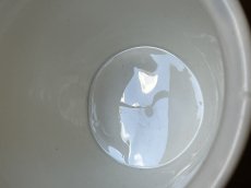 画像8: クレイユエモントロー 白いジャムポット 高さ7.8cm [202507-56] (8)