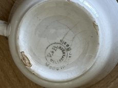 画像23: アンティーク 白いカップ V&B Saar Basin #1 [202507-57] (23)