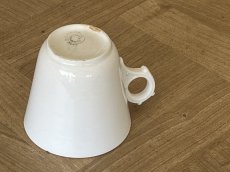 画像25: アンティーク 白いカップ V&B Saar Basin #1 [202507-57] (25)