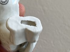 画像25: ドイツ アンティーク ポーセリン製ねこ2個セット〖202410-010〗 (25)