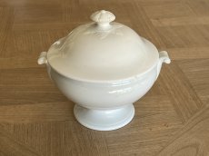 画像29: NIDERVILLER ニーデルヴィレー 小さめの 白いスーピエール 幅20.5cm [202507-64] (29)