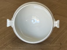 画像7: NIDERVILLER ニーデルヴィレー 小さめの 白いスーピエール 幅20.5cm [202507-64] (7)