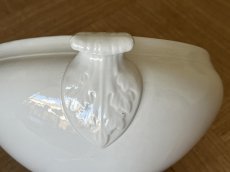画像14: NIDERVILLER ニーデルヴィレー 小さめの 白いスーピエール 幅20.5cm [202507-64] (14)
