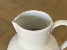 画像6: 20世紀 シモーヌ・ファヴィエ ムスティエ 白釉 大型ピシェ[202507-65] (6)