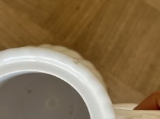 画像9: サルグミンヌ 白いポーセリン 螺旋レリーフ コーヒーポット [202507-66] (9)