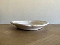 画像13: 19世紀 ムスティエ 白釉 オーバルプレート AB [202507-68] (13)