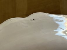 画像24: 19世紀 ムスティエ 白釉 オーバルプレート AB [202507-68] (24)