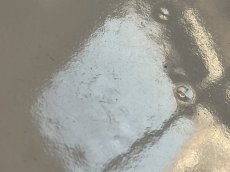 画像7: 18世紀 ムスティエ 白釉 オーバルプレート 37cm [202507-69] (7)
