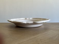 画像14: 18世紀 ムスティエ 白釉 オーバルプレート 37cm [202507-69] (14)