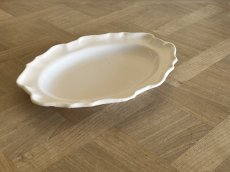 画像25: 18世紀 ムスティエ 白釉 オーバルプレート 37cm [202507-69] (25)