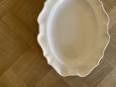 画像26: 18世紀 ムスティエ 白釉 オーバルプレート 37cm [202507-69] (26)