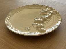 画像24: SALINS バルボティーヌ いちご 白いレリーフ皿 ダメージ [202507-35] (24)