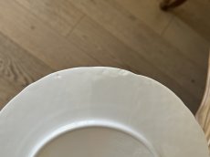 画像15: クレイユエモントロー ポーセリン お花のブーケ レリーフデザート皿 ＃1 [202507-40] (15)
