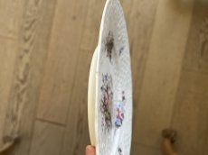 画像11: クレイユエモントロー ポーセリン お花のブーケ レリーフデザート皿 ＃2 [202507-41] (11)