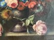 画像15: 19世紀 イタリア絵画 静物画 油絵 お花のコンポジション 70x58cm＃2〚202504-002〛 (15)