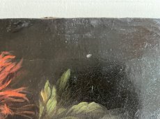 画像20: 19世紀 イタリア絵画 静物画 油絵 お花のコンポジション 70x58cm＃2〚202504-002〛 (20)