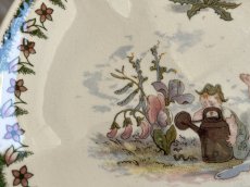 画像9: サルグミンヌ フルールアニメ デザート皿 ＃2 スイートピー [202507-44] (9)
