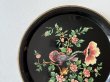 画像2: アンティーク 鳥とお花 エナメル絵付け 大型トレイ 直径45cm〚202504-007 (2)