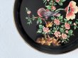 画像4: アンティーク 鳥とお花 エナメル絵付け 大型トレイ 直径45cm〚202504-007 (4)