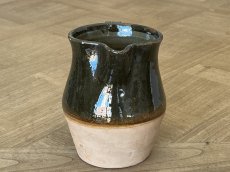 画像2: 南仏陶器 テラコッタ 濃い茶釉 ピシェ [202507-50] (2)