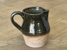 画像3: 南仏陶器 テラコッタ 濃い茶釉 ピシェ [202507-50] (3)
