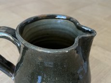 画像10: 南仏陶器 テラコッタ 濃い茶釉 ピシェ [202507-50] (10)
