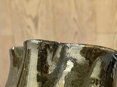 画像15: 南仏陶器 テラコッタ 濃い茶釉 ピシェ [202507-50] (15)
