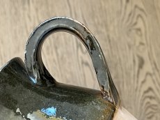 画像17: 南仏陶器 テラコッタ 濃い茶釉 ピシェ [202507-50] (17)