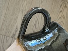 画像18: 南仏陶器 テラコッタ 濃い茶釉 ピシェ [202507-50] (18)