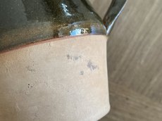 画像20: 南仏陶器 テラコッタ 濃い茶釉 ピシェ [202507-50] (20)