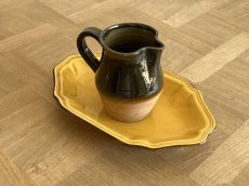画像23: 南仏陶器 テラコッタ 濃い茶釉 ピシェ [202507-50] (23)