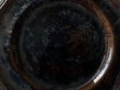 画像4: 南仏陶器 デュルフィ窯 焦げ茶釉薬 花リム 大型プレート 33cm〚202504-027〛 (4)
