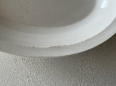 画像10: 19世紀 南仏 ヴァラージュ 白いファイアンス オーバル皿〚202504-028〛 (10)