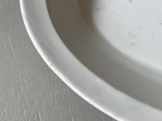 画像12: 19世紀 南仏 ヴァラージュ 白いファイアンス オーバル皿〚202504-028〛 (12)