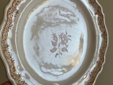 画像6: ☆ギャルリーイデコ☆ 18世紀 ミディ地方 白釉 黄色いお花の絵付け 花リムプレート 25cm #1〖202407−019〗 (6)
