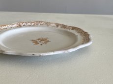 画像25: ☆ギャルリーイデコ☆ 18世紀 ミディ地方 白釉 黄色いお花の絵付け 花リムプレート 25cm #1〖202407−019〗 (25)