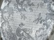 画像7: ボルドー窯 David Johnston お花と鳥 グリザイユ プレート〖202504-33〗 (7)