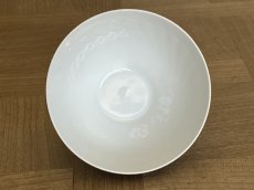 画像5: カフェオレボウル サルグミンヌ セラミック製 焦げ茶と白のボウル 口径13.4cm ＃1 [202508-58] (5)