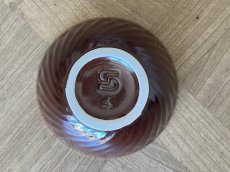 画像10: カフェオレボウル サルグミンヌ セラミック製 焦げ茶と白のボウル 口径13.4cm ＃1 [202508-58] (10)