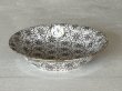 画像16: ボルドー窯 David Johnston ブラウンタピスリー チンツ柄 シリアルボウル ＃1〖202504-38〗 (16)