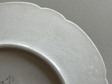 画像15: ヤドリギ ラシュナル リュネヴィル窯 デザート皿 22cm ＃2〖202412−027〗 (15)